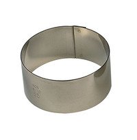 Nonnette ronde inox Ø6,5cm h3cm - Dernière pcs