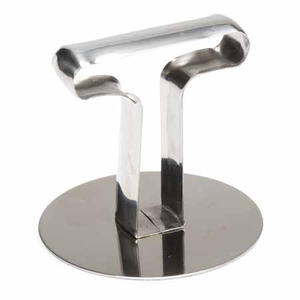 Aandrukker inox 7cm (A)