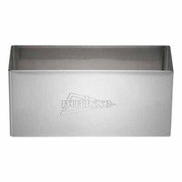 Dresseerring rechthoek inox 9x3,5cm h4cm (A)