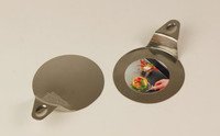 Serveerschaaltje inox voor dresseerring 7cm - laatste stuks