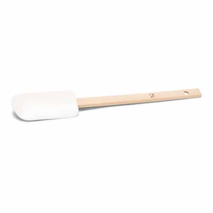 Spatule caoutchouc/bois 27cm (A)