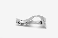 Eierhouder met lepeltje inox L13.5cm - Laatste stuks