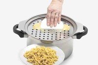 Spaetzle plaat Ø275mm met deegschraper