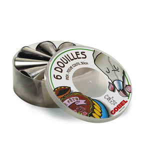 Douilles boîte 6pcs + poche coutil 30cm
