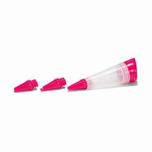 Set à décorer avec 3 douilles silicone 15cm