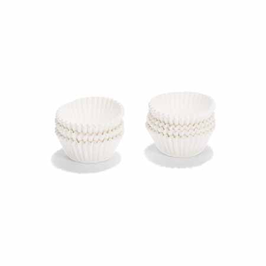Moules à pralines blanc 150pcs. Ø2,5cm (A)