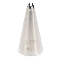 Spuitmond inox ster 3mm