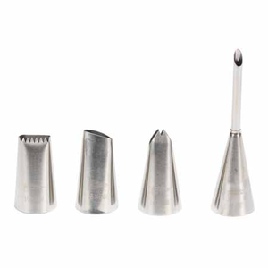 Douilles déco inox 4pcs