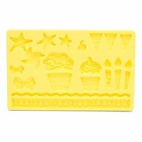 Fondantmat geel 20x12cm - laatste stuks