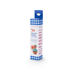 Rol 30 wegwerpspuitzakken plastiek 30cm