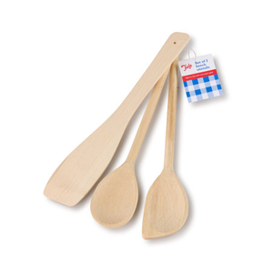 Set 3 cuillères bois