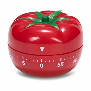 Minuterie tomate rouge