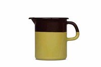 Maatbeker 2 kleurig chocolade/pistache 0,5L - Laatste stuk