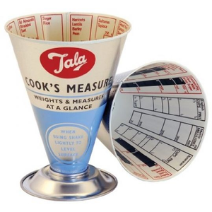 Tasse à mesurer Retro Cooks (seulement des ingrédients secs)