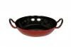 Gourmetpan email Ø20cm rood