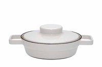 Aromapots pan met deksel Light Grey 0,75L Ø20cm