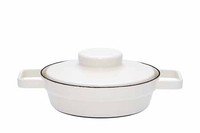 Aromapots pan met deksel Pure White 0,75L Ø20cm - Laatste stuks
