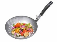 BBQ Wok à légumes avec manche amovible