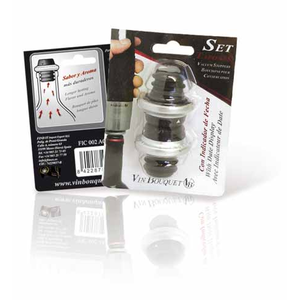 Bouchons pour pompe sous vide - lot de 2