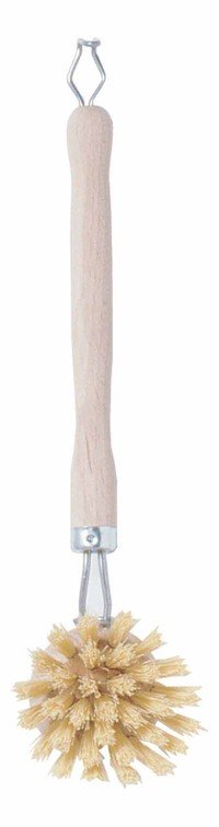 Afwasborstel met houten handvat - laaste stuks