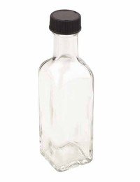 Bouteille en verre 100ml avec bouchon - laatste stuks