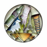 Découpoirs monuments 6pcs - Dernière pcs