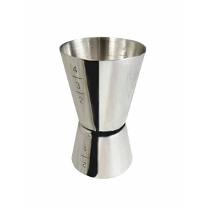 Cocktail maatbeker inox 2CL/4CL