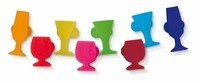 Marquers à verres petits verres 8 pièces