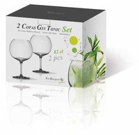 Gin Tonic glas - set 2st.- Laatste stuk