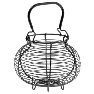 Panier à salade, légumes, oeufs - vieux fer Ø24cm
