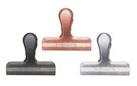 Ferme-sachets inox 3pcs. (7,5cm)