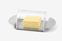Margarine/kaasdoos 11,5x19cm inox