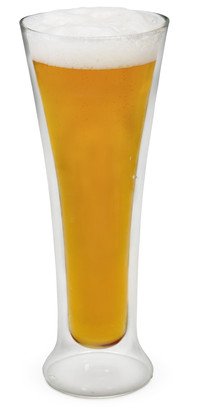 Verre de bierre à double paroi 325ml