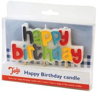 Happy Birthday candles