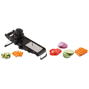 Mandoline noir PP/inox