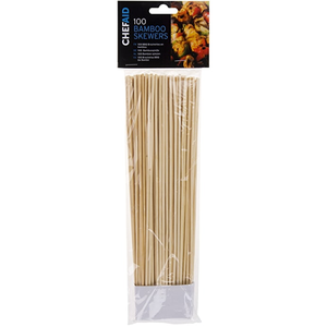 BBQ spiezen bambou 25,5cm (100 stuks)