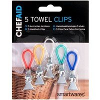 Clips pour serviettes lot de 5 (12)