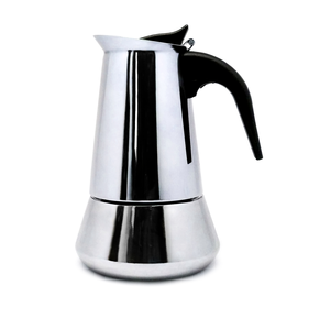 Espressokoker inox 4 kopjes