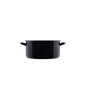 Casserolle bord roulé Zwerge Ø12cm noir 0.5L Hxcm