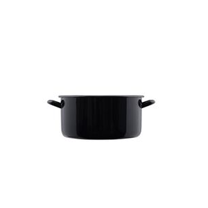 Kookpot opgerolde boord Zwerge Ø18cm zwart 1.5L Hxcm