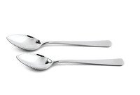 Cuillères à pamplemousse lot de 2 inox 16cm