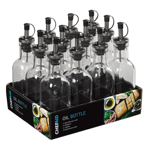 Huile-dispenser en verre - display 12pcs.