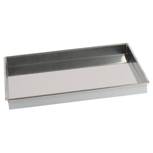 Plaque genoise inox 400x386x35mm