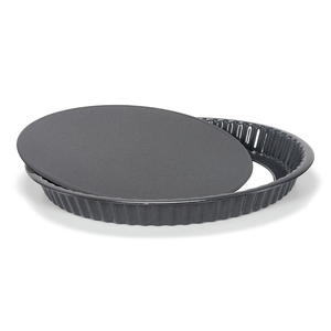 Moule à tarte fond amovible émaillé premium Ø30cm