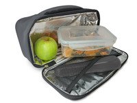 Sac à lunch isotherme avec 1 poche gris