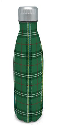 Gourde vacuüm 500ml tartan vert (chaud et froid) - Dernière pcs