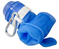 Drinkfles silicone plooibaar 400ml - Laatste stuks