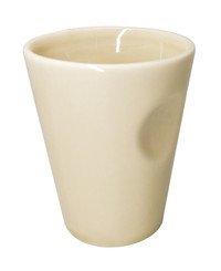 Tas espresso porselein creme wit 100ml - Laatste stuks
