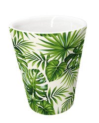Tasse espresso porcelaine Palmier 100ml - Dernière pc