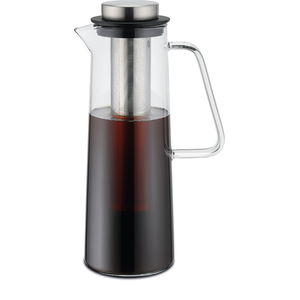 Carafe en verre 1L avec filtre long